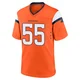 Jordan Turner ＃55 Men's Game Denver Broncos Orange Jersey