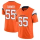 Jordan Turner ＃55 Youth Limited Denver Broncos Orange Vapor F.U.S.E. 2nd Jersey