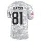 Kolbe Katsis ＃81 Men's Limited Denver Broncos Arctic Camo 2024 Salute to Service Jersey