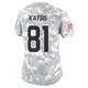 Kolbe Katsis ＃81 Women's Limited Denver Broncos Arctic Camo 2024 Salute to Service Jersey
