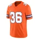 Quinton Newsome ＃36 Men's Limited Denver Broncos Orange Alternate Vapor F.U.S.E. Mile High Collection 1977 Throwback Jersey