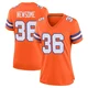 Quinton Newsome ＃36 Women's Game Denver Broncos Orange Alternate Mile High Collection 1977 Throwback Jersey