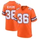 Quinton Newsome ＃36 Youth Game Denver Broncos Orange Alternate Mile High Collection 1977 Throwback Jersey